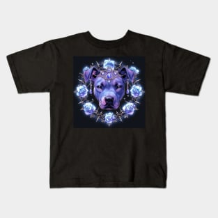 Glowy Pit Bull Kids T-Shirt